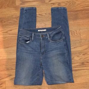 High rise skinny Levi’s